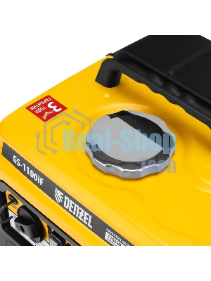 Генератор инверторный Denzel GS-1100iF, 1,1 кВт, 230 В, ручной старт