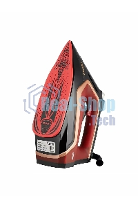 Утюг Centek CT-2313 RED 2600 Вт керамическая подошва, 350мл, паровой удар, самоочистка, капля-стоп
