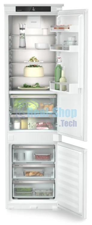 Встраиваемый холодильник Liebherr Plus, ниша 194 см, BioFresh, МК NoFrost 3 контейнера, сенсорный дисплей Touch, door sliding