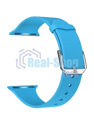 Силиконовый ремешок Lyambda Alcor для Apple Watch 38/40 мм DS-APS08C-40-BL Blue