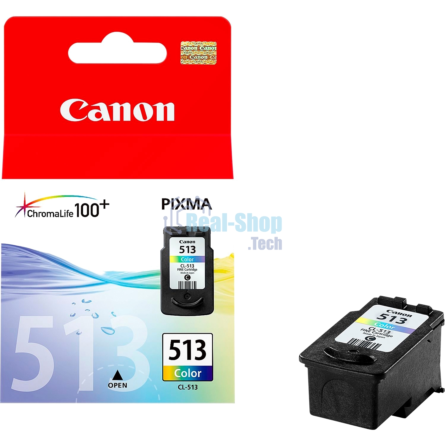 Картридж струйный Canon CL-513IJ CART EMB многоцветный (349 стр) для Canon PIXMA MP230/iP2700/iP2702/MP240/MP250/MP252/MP260/MP270/MP272/MP280