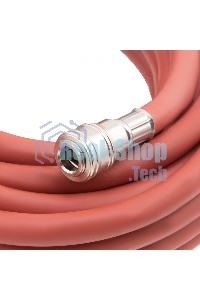 Шланг пневматический резиновый, 10x16мм, 24 бар, армированный, быстросъем, 10м STELS 57021