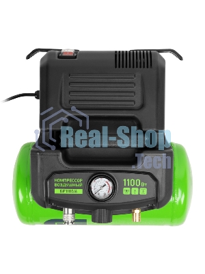 Компрессор воздушный безмаслянный Сибртех BL 1100/6 1100Вт, ресивер 6 л, 180 л/мин