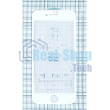 Защитное стекло 5D для Apple iPhone 7/8 белый