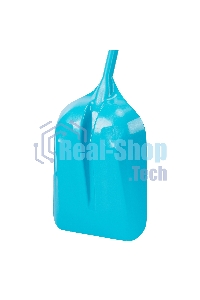 Лопата для уборки снега, полипропилен, 330х490х1265 мм, цельнолитая конструкция, LUXE Palisad