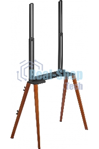 Подставка для телевизора Cactus CS-ST3644BKWN черный/орех 43