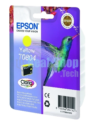 Картридж струйный Epson C13T08044011 желтый для Epson St Ph P50/PX660/PX720WD (330 стр.)