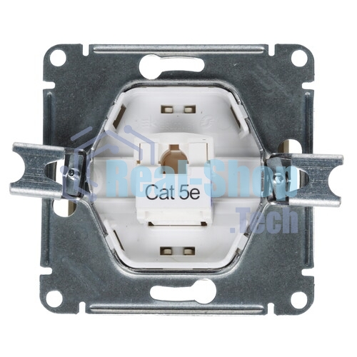 Механизм розетки комп. 1-м СП Glossa RJ45 беж. SchE GSL000281K