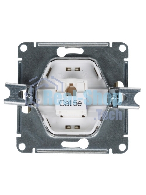 Механизм розетки комп. 1-м СП Glossa RJ45 беж. SchE GSL000281K