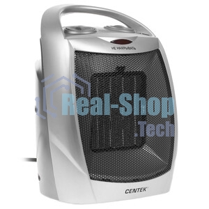Тепловентилятор Centek CT-6020 серый, 750/1500 Вт, 15 м2, термостат