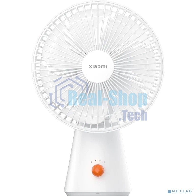 Вентилятор Xiaomi Rechargeable Mini Fan белый, настольный, 10 Вт, 4 скорости, 8.7 см