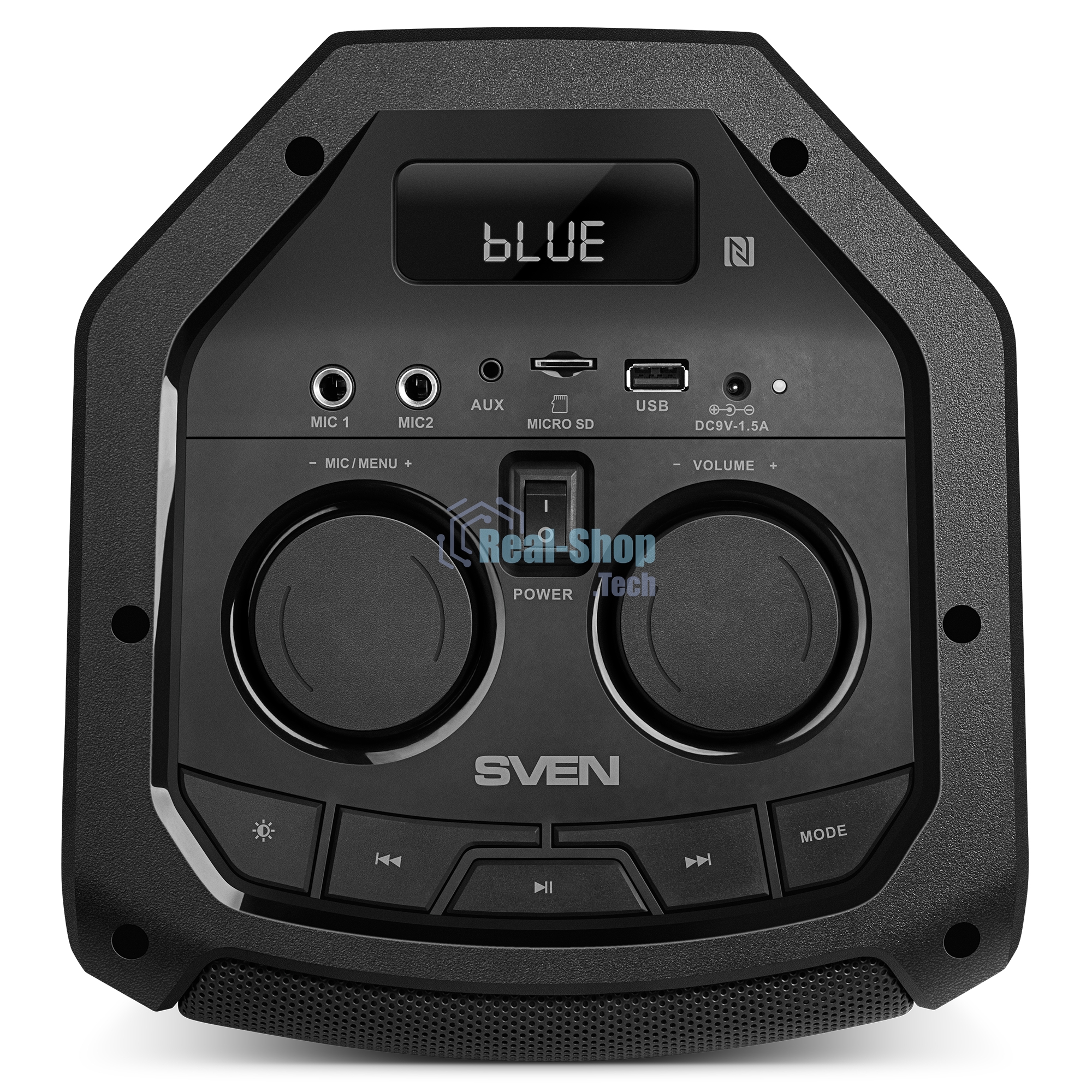 Портативная акустика SVEN АС PS-710 черный 100 Вт Bluetooth