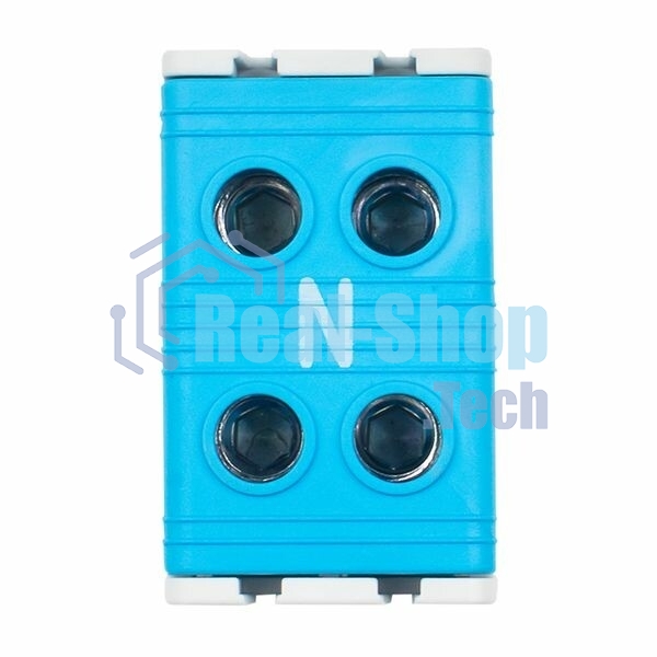 Клемма силовая вводная двойная КСВ 16-50 синяя EKF PROxima plc-kvs2-16-50-blue EKF
