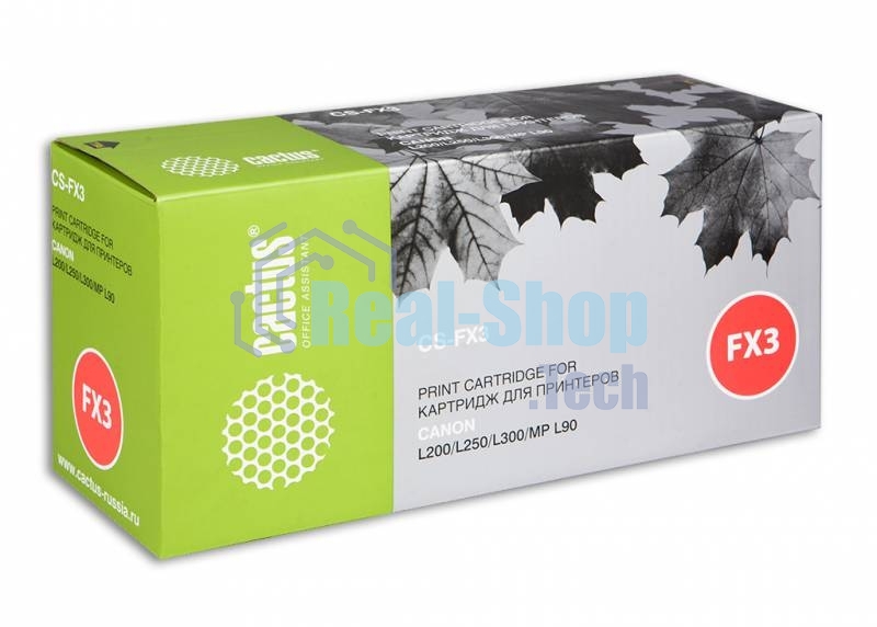 Картридж лазерный Cactus CS-FX3 черный (2700 стр.) для Canon L200/L250/L300/MP L90