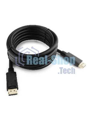 Кабель DisplayPort Gembird/Cablexpert CC-DP2-10, v1.2, 3м, 20M/20M, черный, экран, пакет