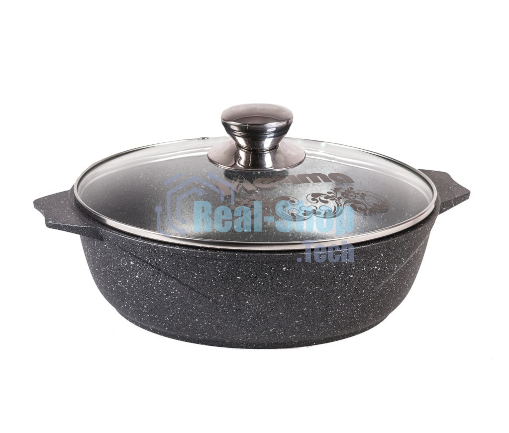 Кастрюля Мечта 33701 Гранит 3 л 33701 Кастрюля - жаровня 3 л 