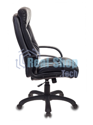 Кресло Бюрократ CH-824B/LBLACK черный, экокожа