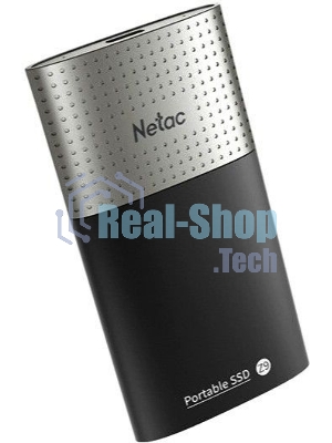 Внешний SSD Netac Z9, 2TB, USB 3.2 Gen 2 Type-C, R/W 550/480, черный