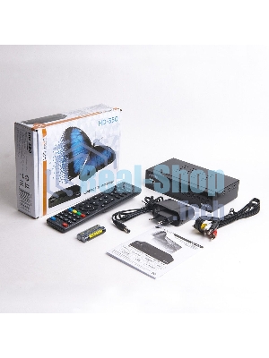 Ресивер DVB-T2 Сигнал HD-350 черный