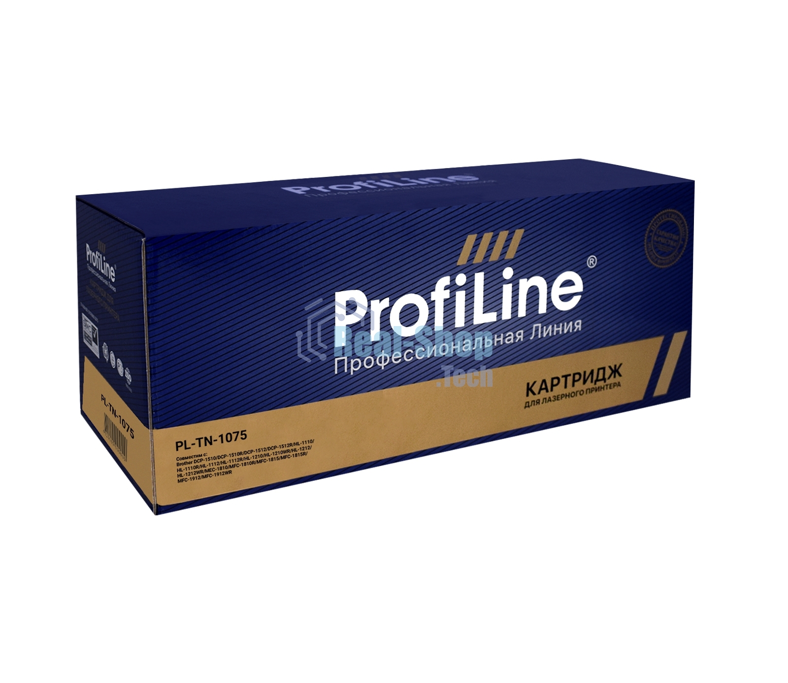 Картридж ProfiLine PL-TN-1075 для принтеров Brother DCP-1510R/1512R/1510/1511/MFC1810/1815/HL1110/1111/1112 1000 копий