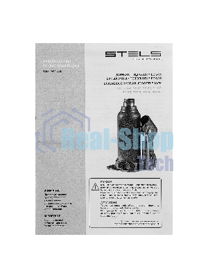 Домкрат гидравлический бутылочный телескопический Stels 10 т, подъем 180-430 мм