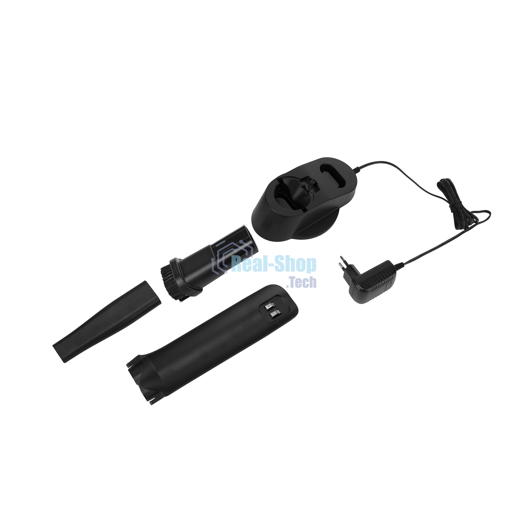 Пылесос автомобильный Coolfort CF-3060 черный, 85Вт, уборка сухая, пылесборник контейнер 0,2 л