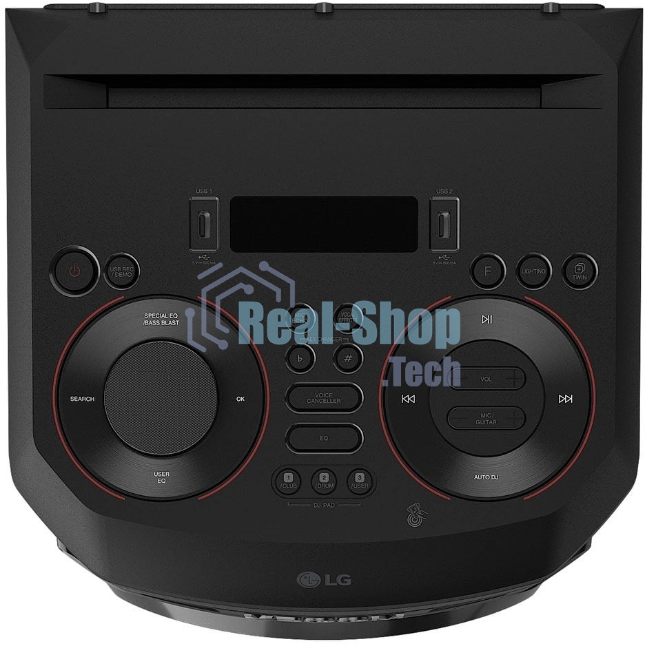 Минисистема LG XBOOM RNC9 черный 1000Вт FM USB BT