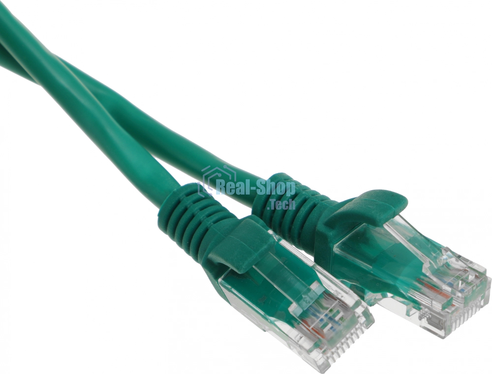 Патч-корд UTP Cablexpert cat.5e, 1.5м, литой, многожильный, зеленый