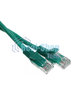 Патч-корд UTP Cablexpert cat.5e, 1.5м, литой, многожильный, зеленый