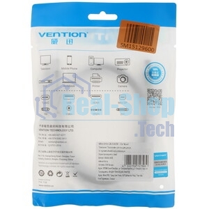 Кабель Vention USB 2.0 AM/BM - 1м. черный VAS-A16-B100