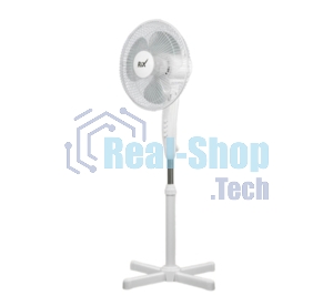 Вентилятор Rix RSF-3000W белый, напольный, 35 Вт, 3 скорости, 30 см