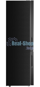 Холодильник Maunfeld MFF200NFSB10 Inverter черный двухкамерный 257/94л морозилка снизу, No Frost