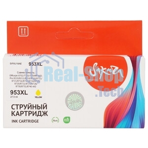 Картридж Sakura 953XL струйный желтый увеличенной емкости (1450 стр)
