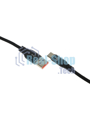 Кабель Digma DG-USBA-С-1M-27W USB (m)-USB Type-C (m) 1м черный