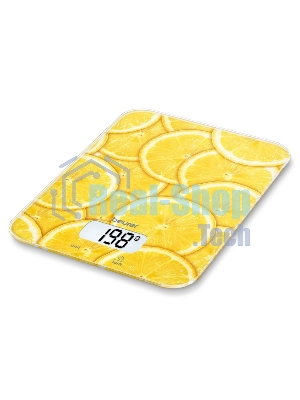 Весы кухонные Beurer KS19 lemon макс.вес:5кг рисунок