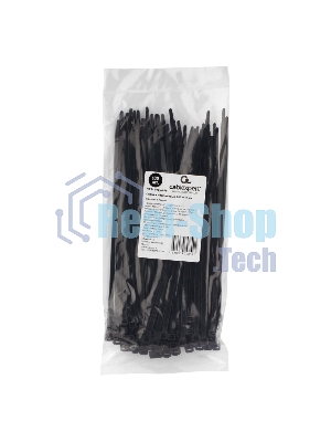 Стяжки NYT-200x4.8В пластиковые 200 мм х 4.8 мм, черные (100 шт.)