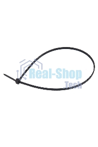 Хомут-стяжкa нейлоновая с тройным замком Rexant 400x7,6 мм, черная, упаковка 100 шт.