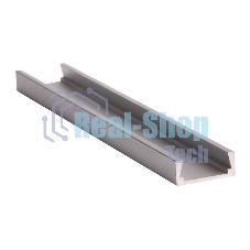 Профиль PAL 1506 накладной (дл.2м) анодированный JazzWay 1009609