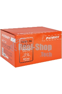 Краскораспылитель Patriot LVLP 1.2A 150л/мин соп.:1.2мм бак:0.6л