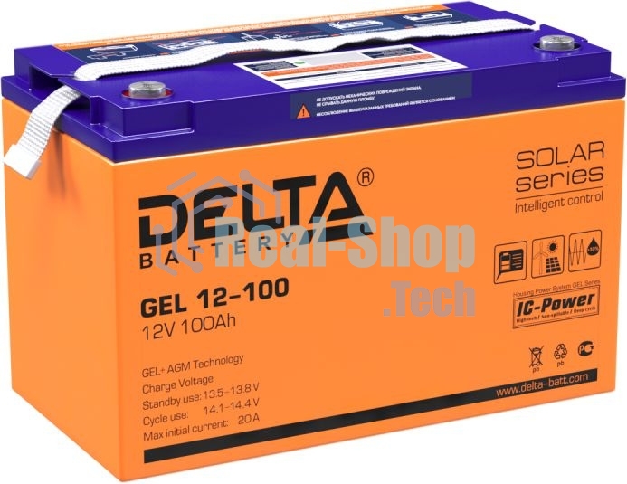 Батарея для ИБП Delta GEL 12-100 12В 100А·ч