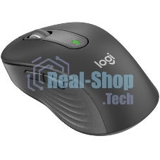 Мышь беспроводная Logitech Signature M650 графитовый, 4000 dpi, радиоканал, Bluetooth, USB, кнопки - 5