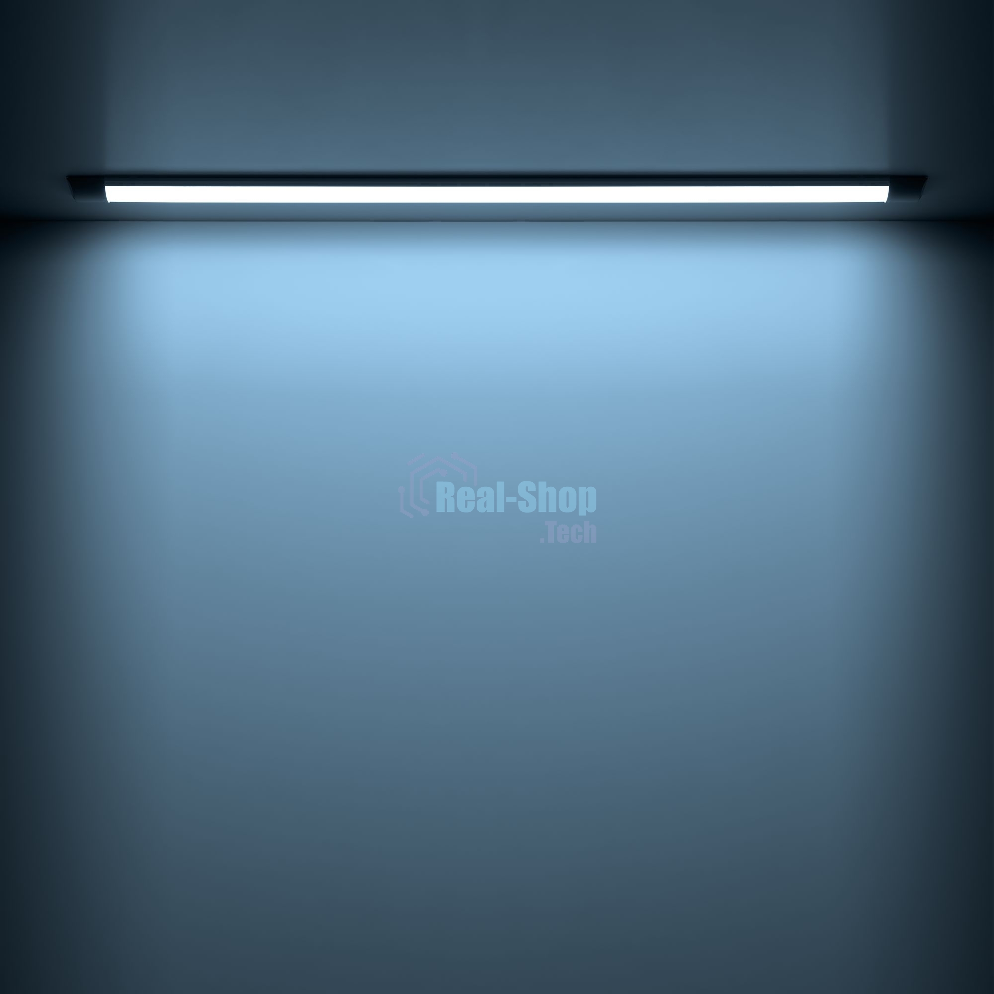 Светильник светодиодный Gauss IP40 1200x76x24мм 36W 3260lm 6500K WLF-2 сталь