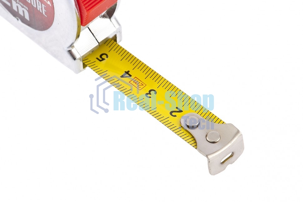 Рулетка Matrix Chrom, 2 м x 13 мм, хромированный корпус