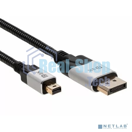 Кабель-переходник Mini DisplayPort M -> DisplayPort M 1.4V 1,5 м VCOM