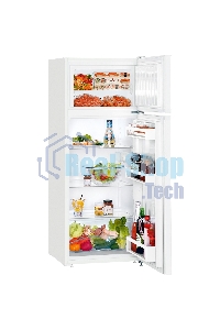 Холодильник Liebherr CTE 2531-26 001 белый двухкамерный 189/44л морозилка сверху