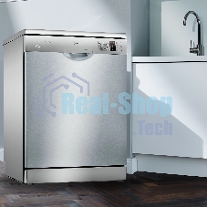 Посудомоечная машина Bosch SMS25AI05E, серебристая, 60 см, 12 компл., 48 дБ, класс A++