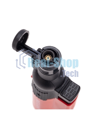 Турбо горелка Rexant GT-10, заправляемая, красная