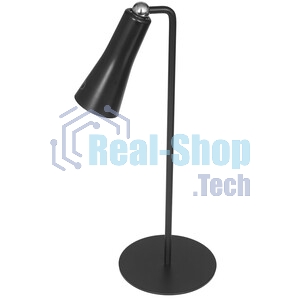 Светильник ULTRAFLASH (15724) UF-834 C02 черный (Led св-к настольный, 8Вт, 5 ССТ, диммируемый, ночник, таймер, зарядка)