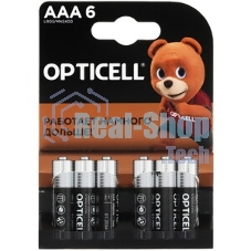 Элемент питания алкалиновый AAA/LR03 (блист. 12шт) Basic Opticell 5051011