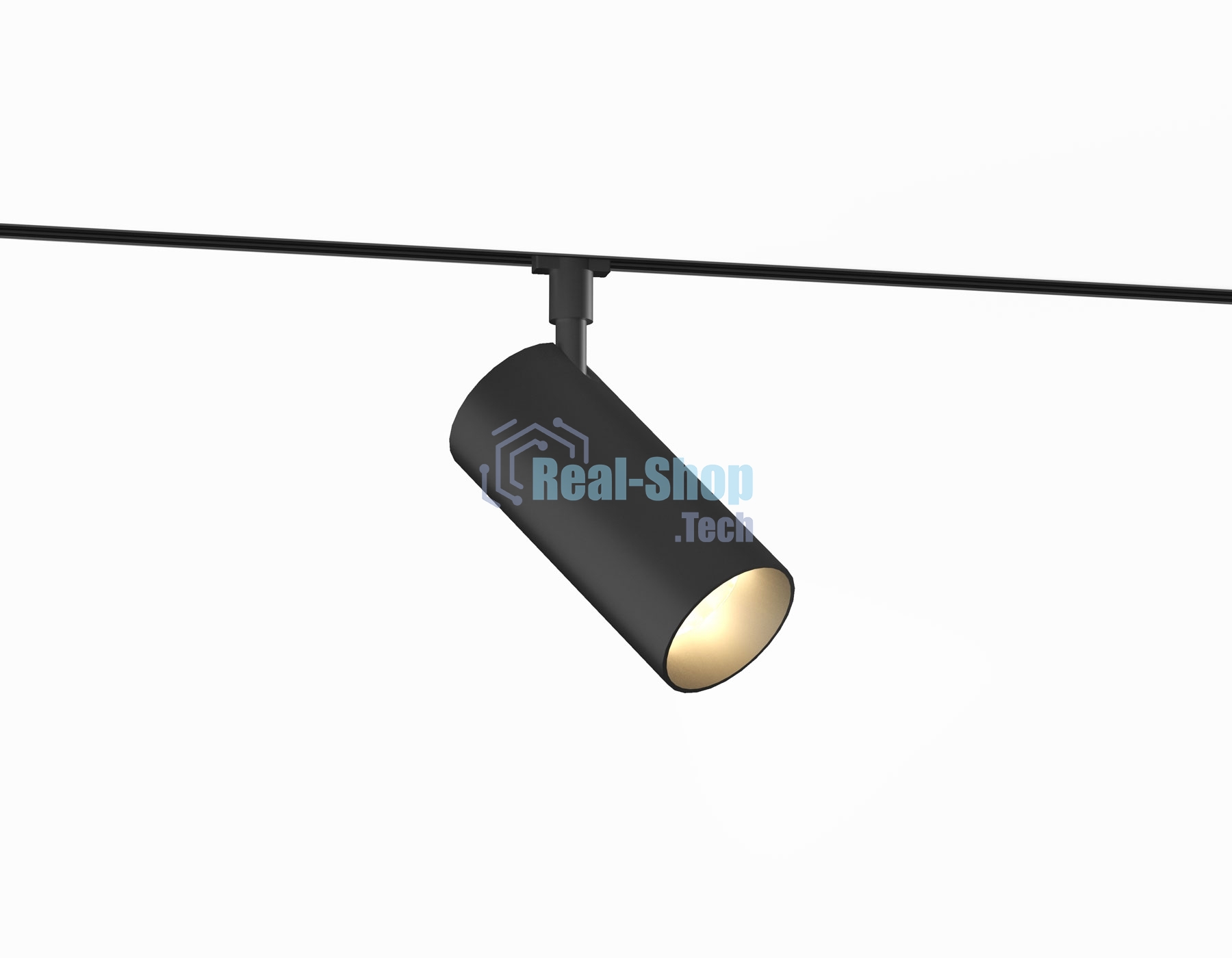 Трековый светильник GL2310 BK черный IP20 18W 3CCT 3000/4200/6400K 48V D55*120